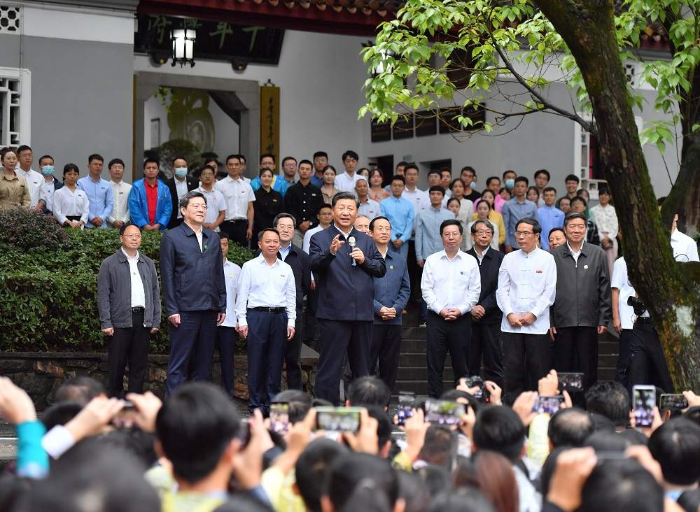 习近平总书记在湖南考察时的重要讲话精神
