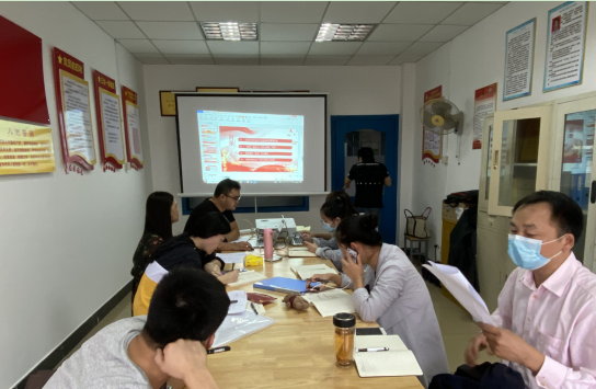 第六党支部开展九月政治理论学习